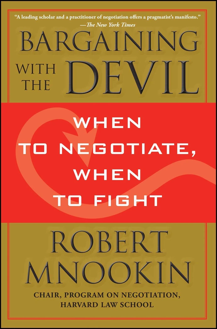 کاور کتاب Bargaining with the Devil